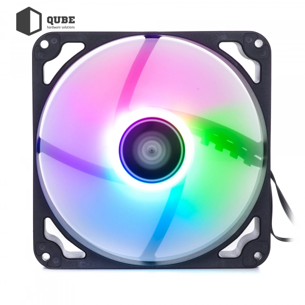 Купить Вентилятор QUBE FR-140S 140mm Black RGB - фото 2