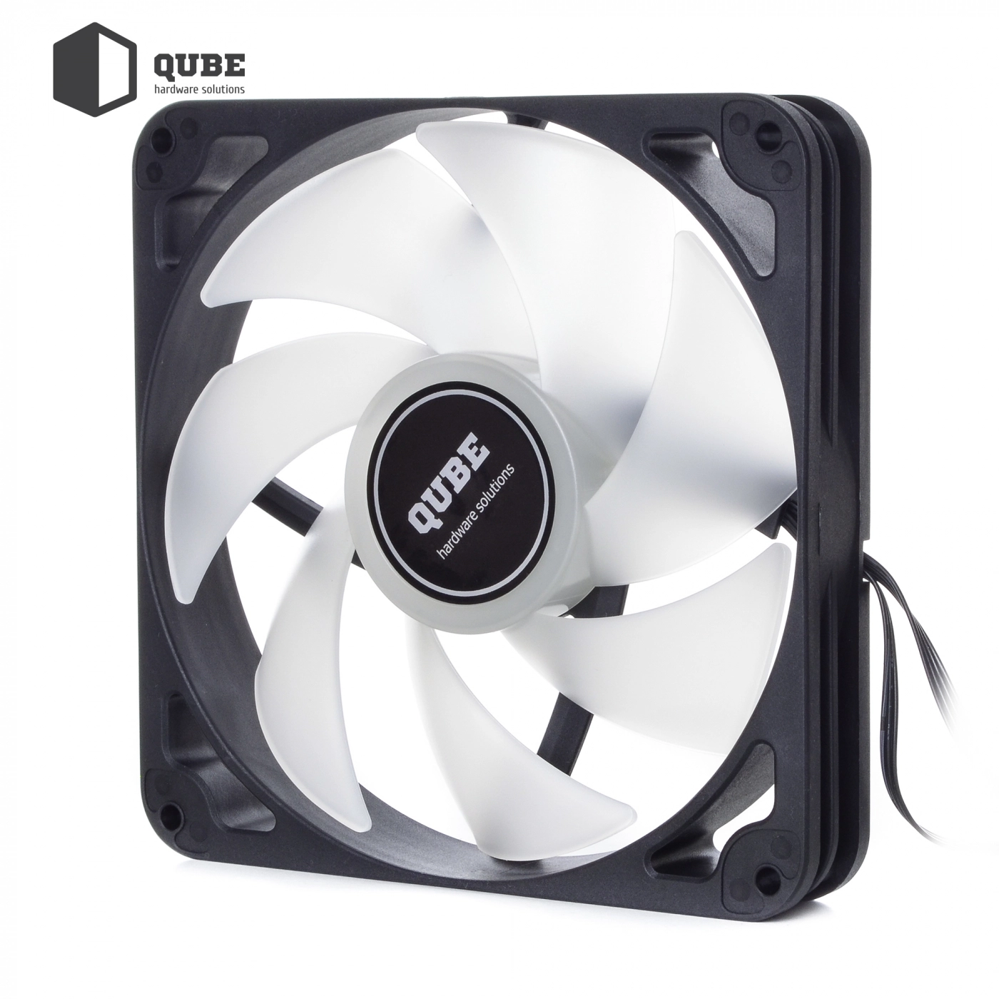 Купить Вентилятор QUBE FR-140S 140mm Black RGB - фото 4