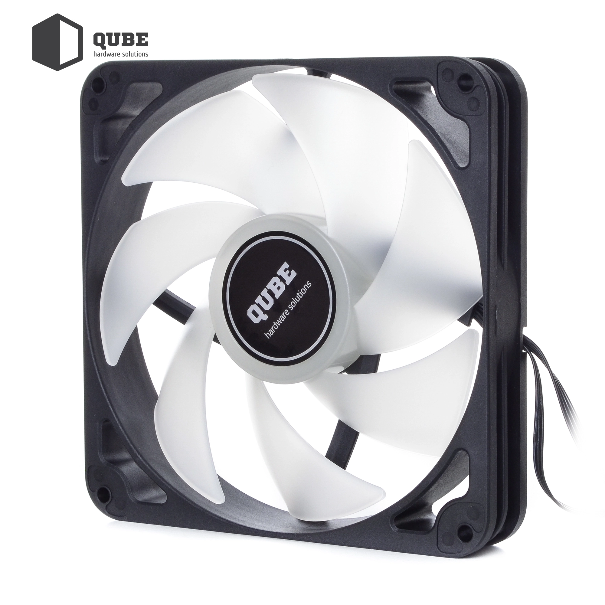 Купить Вентилятор QUBE FR-140S 140mm Black RGB - фото 4