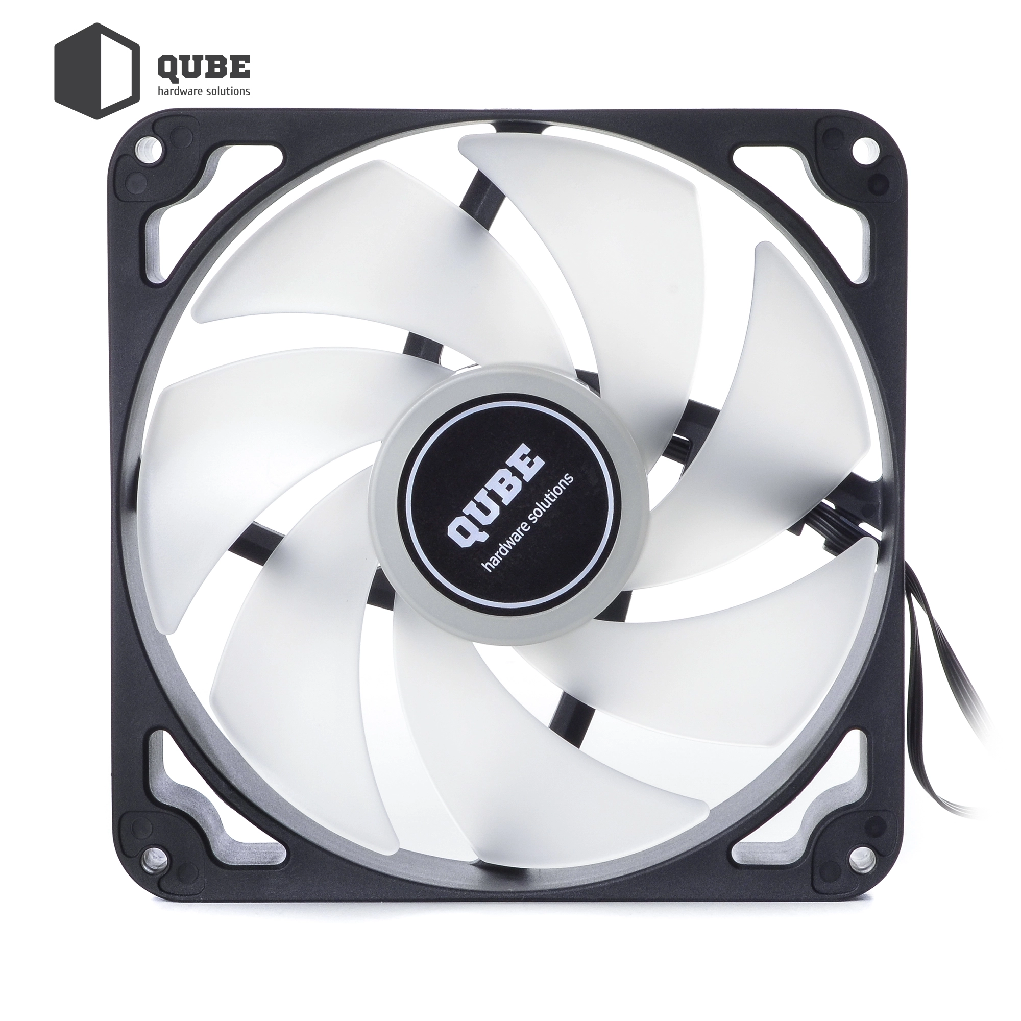 Купить Вентилятор QUBE FR-140S 140mm Black RGB - фото 5
