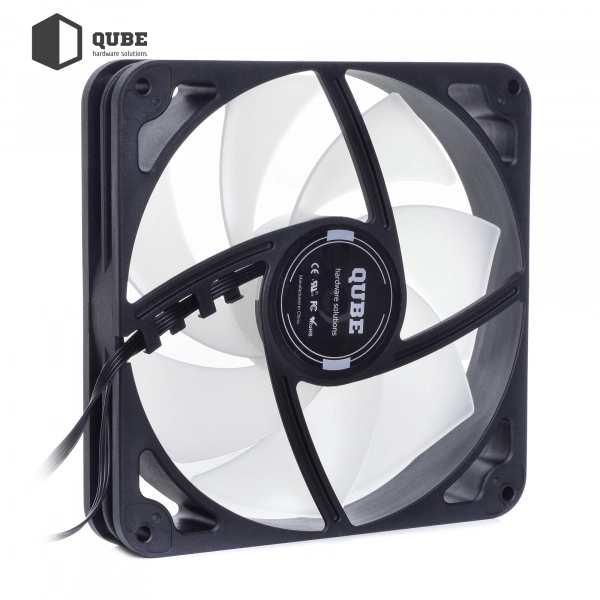 Купить Вентилятор QUBE FR-140S 140mm Black RGB - фото 6
