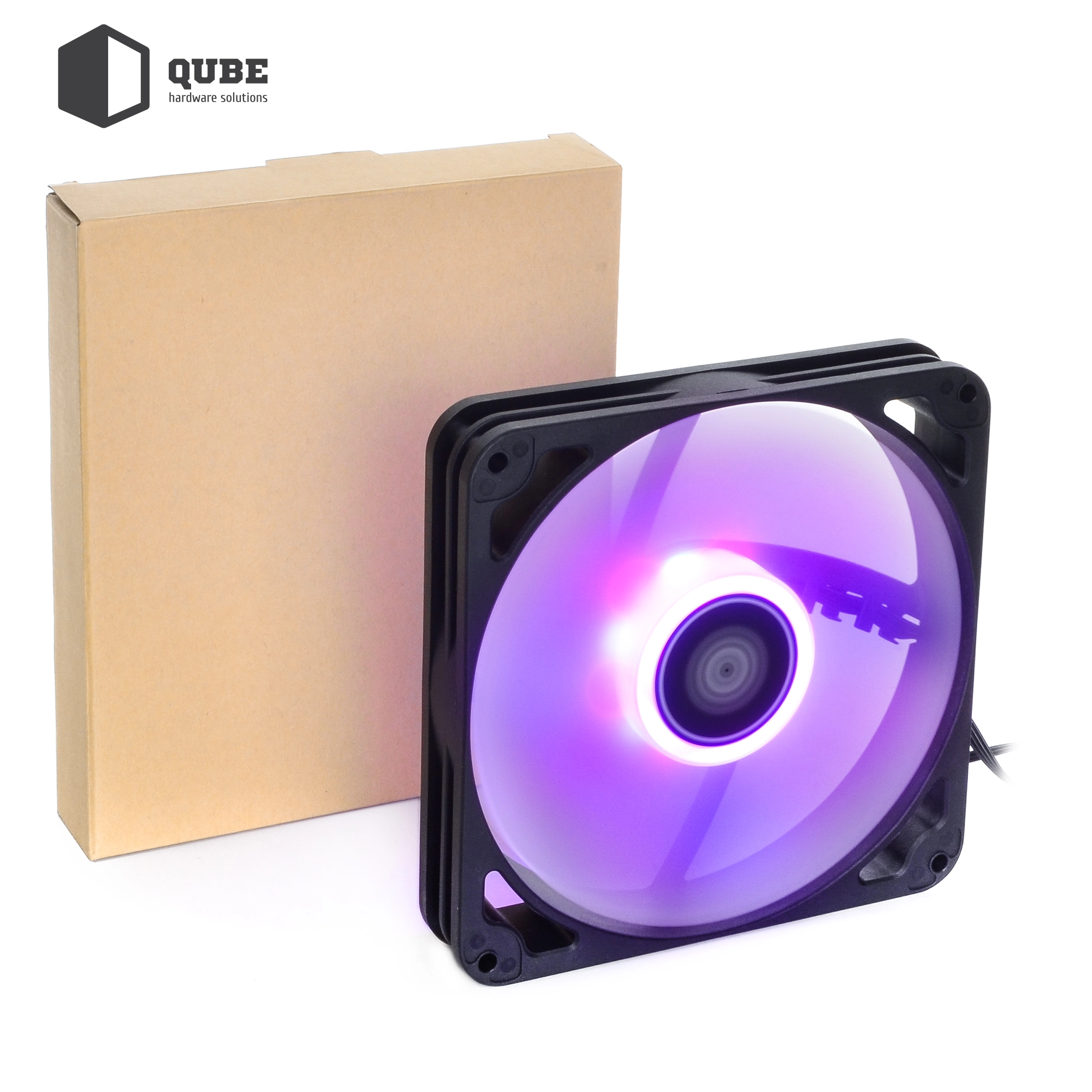 Купить Вентилятор QUBE FR-140S 140mm Black RGB - фото 8