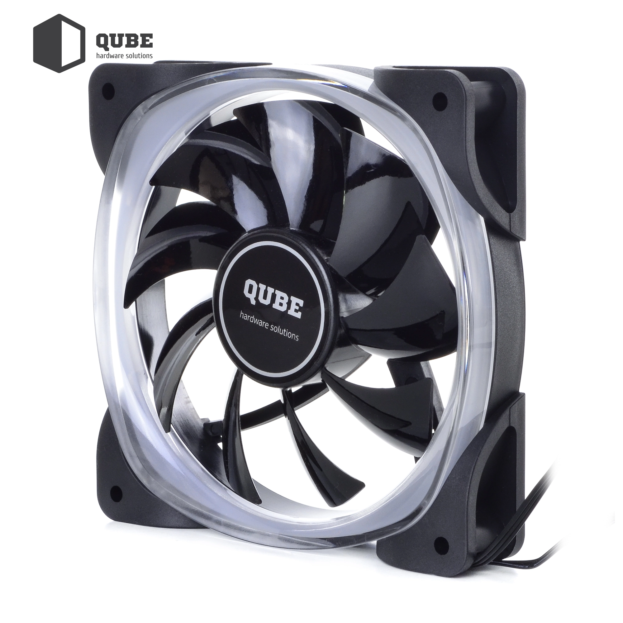 Купити Вентилятор QUBE FR-701 120mm Black RGB - фото 6