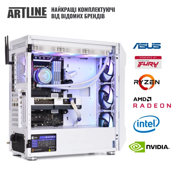 Купить Компьютер ARTLINE Gaming X85WHITE Windows 11 Home (X85WHITEv50Win) - фото 6