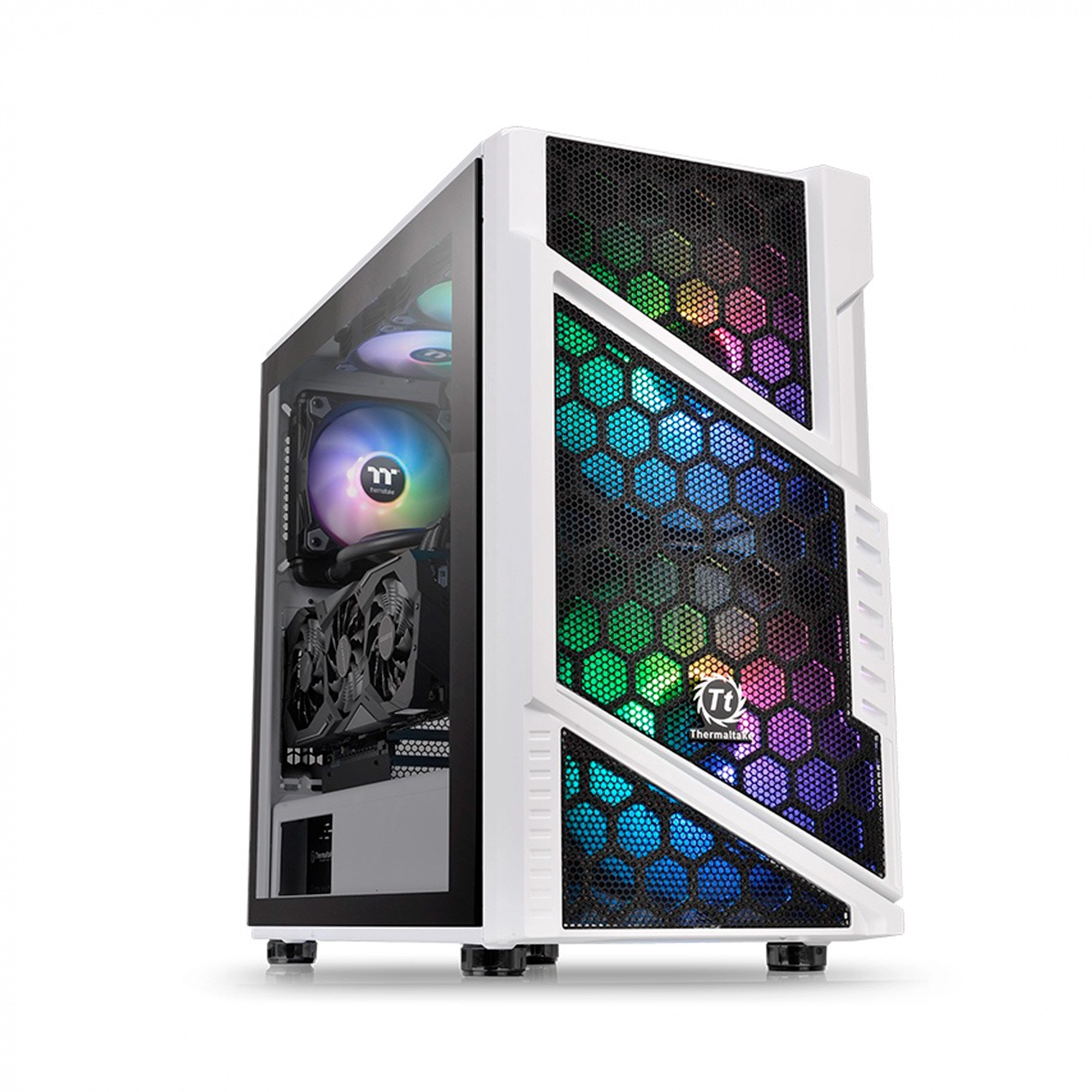Купить Корпус Thermaltake Commander C31 TG Snow ARGB (CA-1N2-00M6WN-00) - фото 1