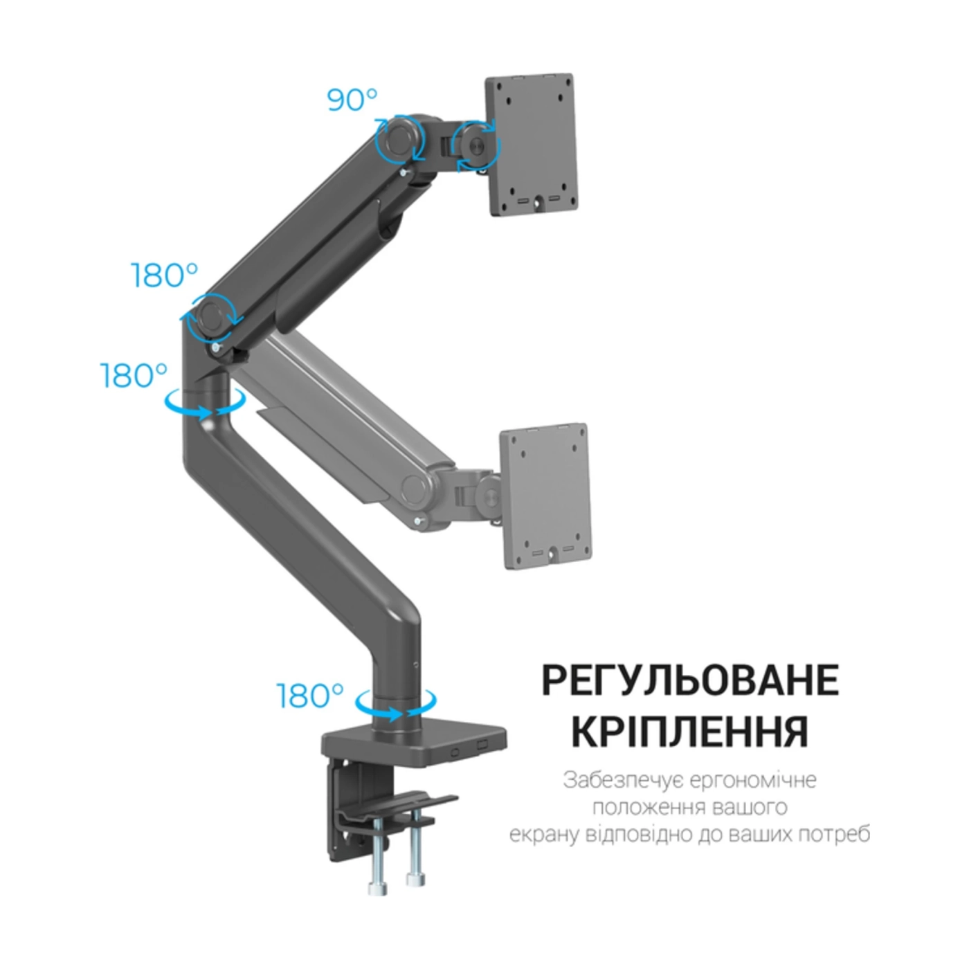 Купить Крепление для монитора OfficePro MA712B 17-49" Black - фото 6