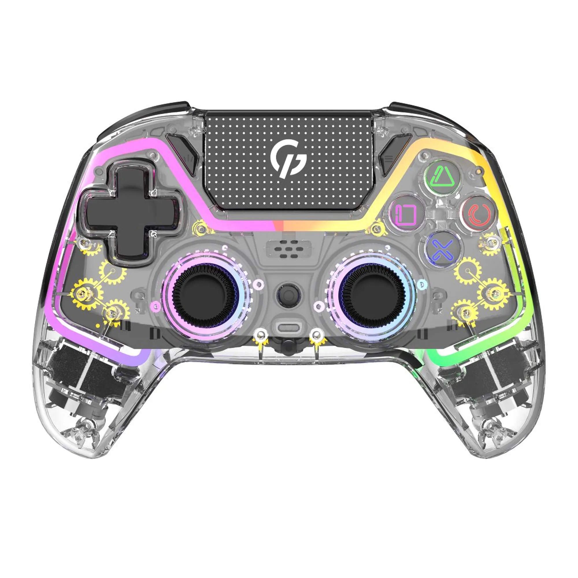 Купить Геймпад GamePro GPS13T RGB Transparent - фото 1