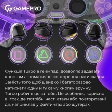 Купить Геймпад GamePro GPS13T RGB Transparent - фото 13
