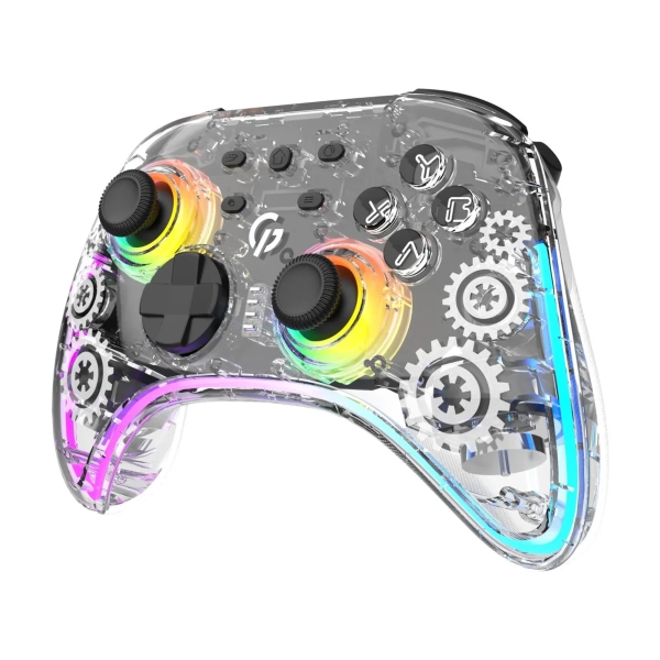 Купить Геймпад GamePro GPX13T RGB Transparent - фото 2