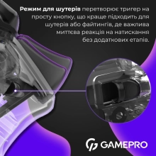 Купить Геймпад GamePro GPX13T RGB Transparent - фото 9