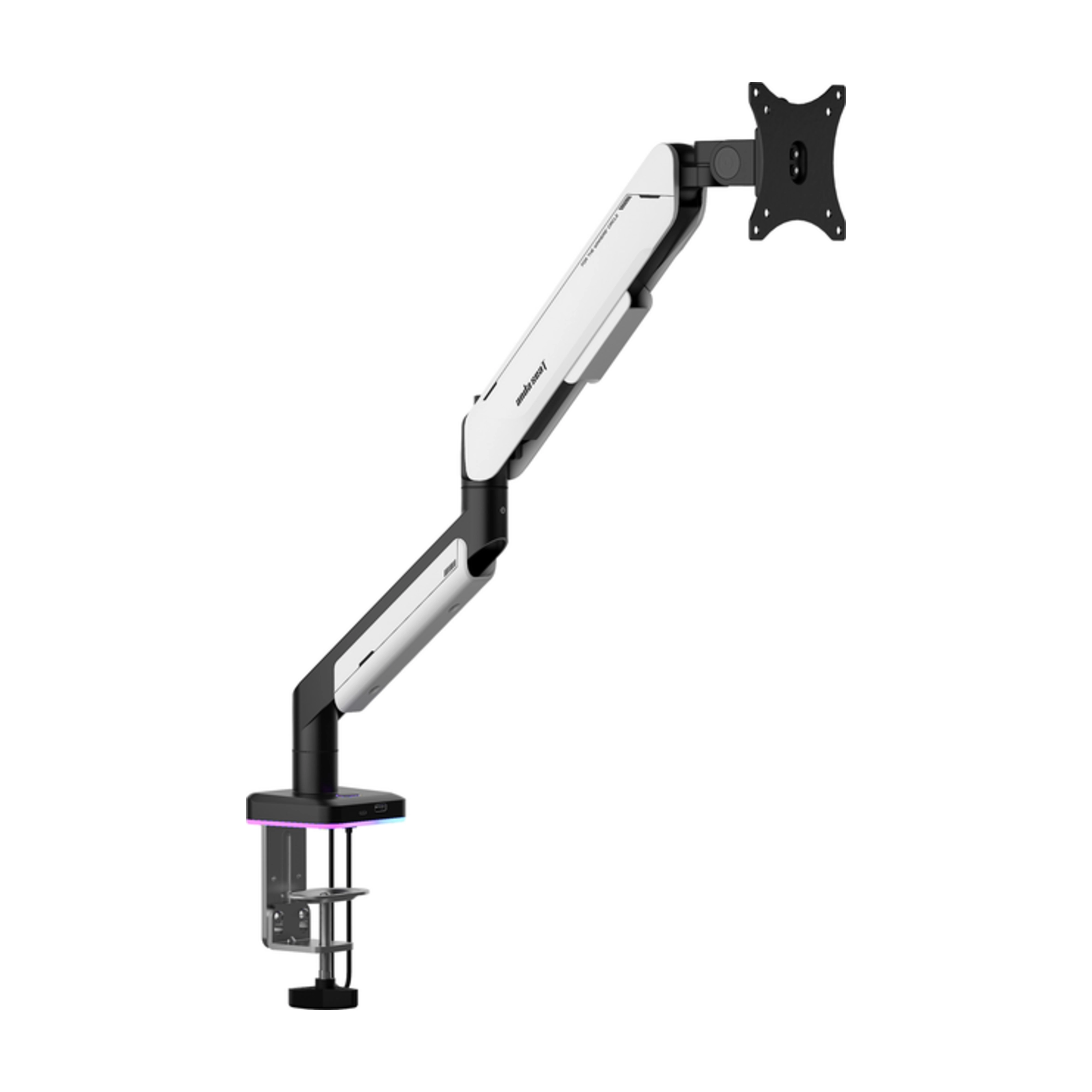 Купить Крепление для монитора Anda Seat Stealth PRO II RGB 17''-42'' White (AD-W-A9X-1S-BW) - фото 5