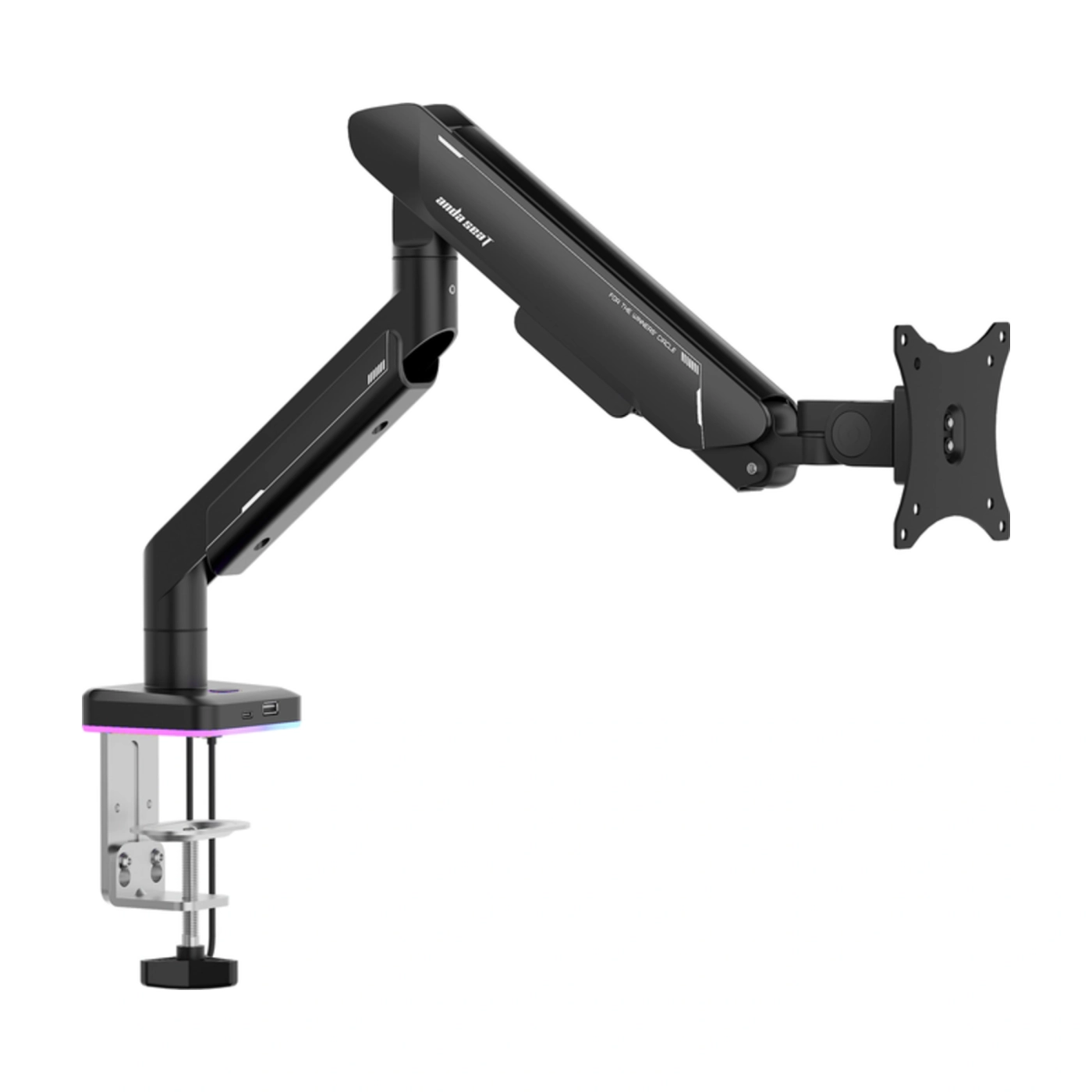 Купить Крепление для монитора Anda Seat Stealth PRO II RGB 17''-42'' Black (AD-W-A9X-1S-BB) - фото 2