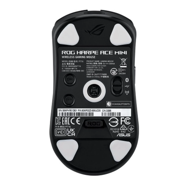 Купити Мишка ASUS ROG Harpe Ace Mini USB-A/WL/BT Black (90MP03Z0-BMUA00) - фото 9