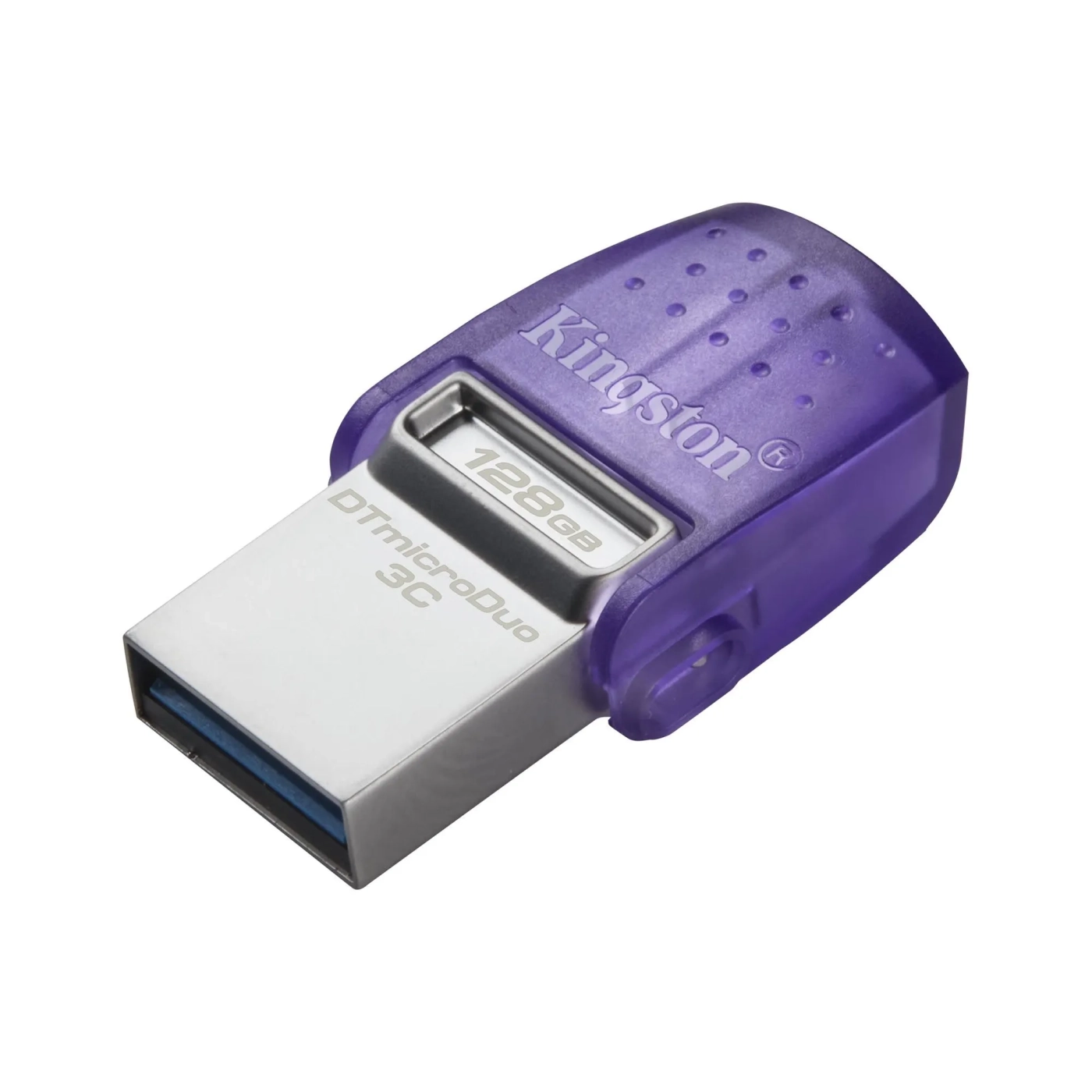 Купити Флеш накопичувач 128GB USB USB-C Kingston DataTraveler microDuo 3C (DTDUO3CG3/128GB) - фото 2