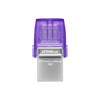 Купить Флеш накопитель 256GB USB USB-C Kingston DataTraveler microDuo 3C (DTDUO3CG3/256GB) - фото 1