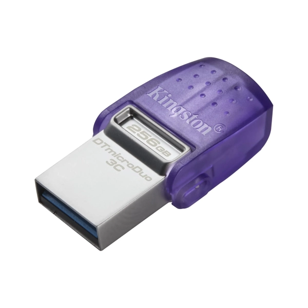 Купити Флеш накопичувач 256GB USB USB-C Kingston DataTraveler microDuo 3C (DTDUO3CG3/256GB) - фото 2