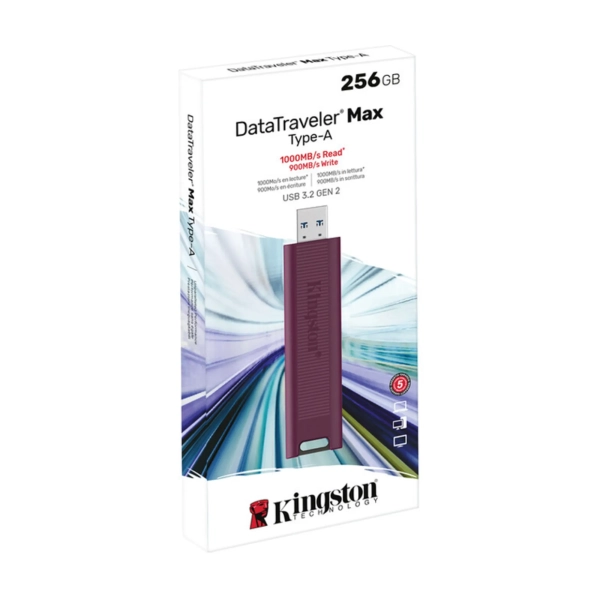 Купить Флеш-накопитель Kingston USB 3.2 256GB DataTraveler Max Red (DTMAXA/256GB) - фото 7