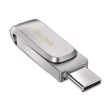 Купить Флеш-накопитель SanDisk USB-A/USB-C 256 GB Ultra Dual Drive Luxe (SDDDC4-256G-G46) - фото 2