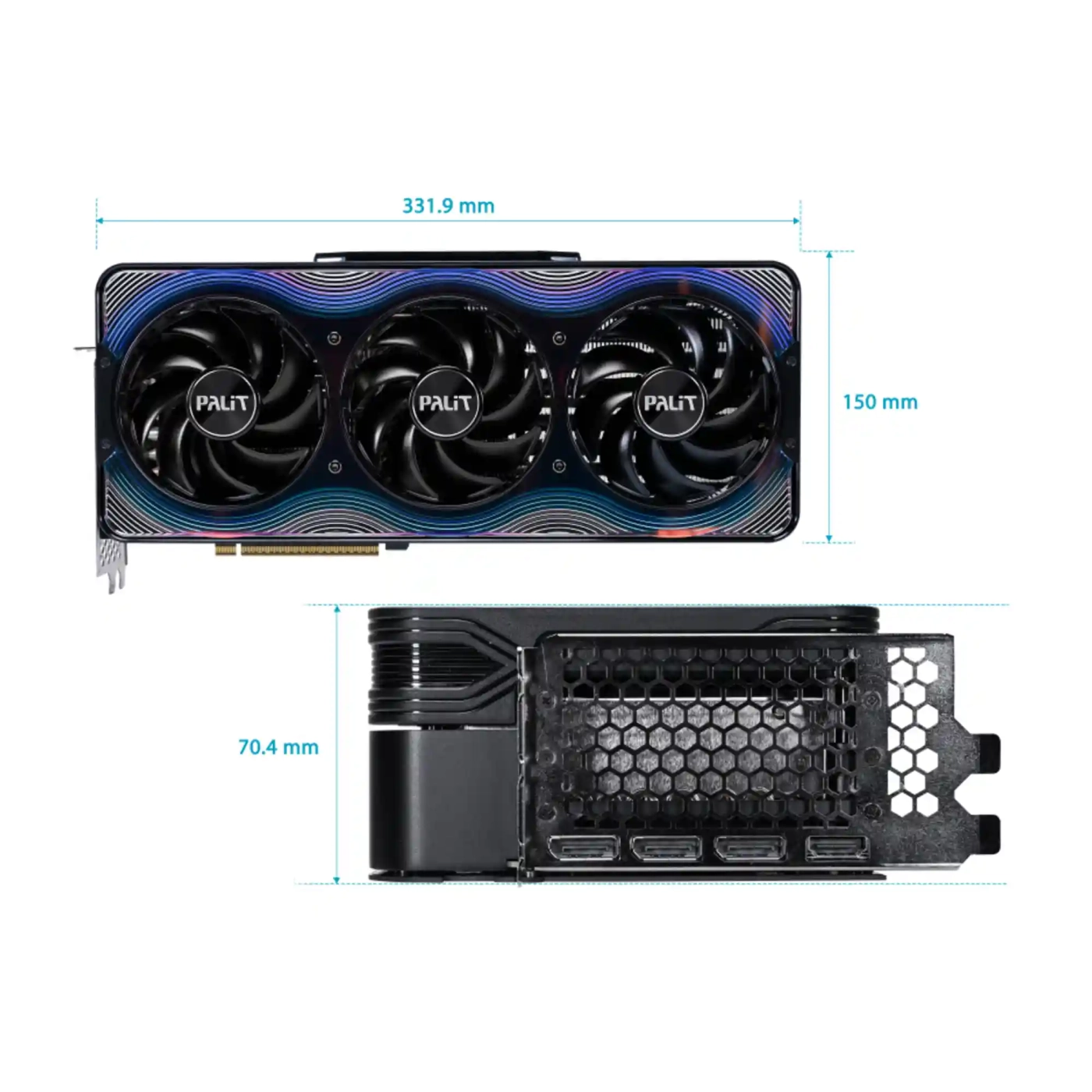 Купить Видеокарта PALIT Nvidia GeForce RTX 5090 GameRock 32GB GDDR7 (NE75090019R5-GB2020G) - фото 10