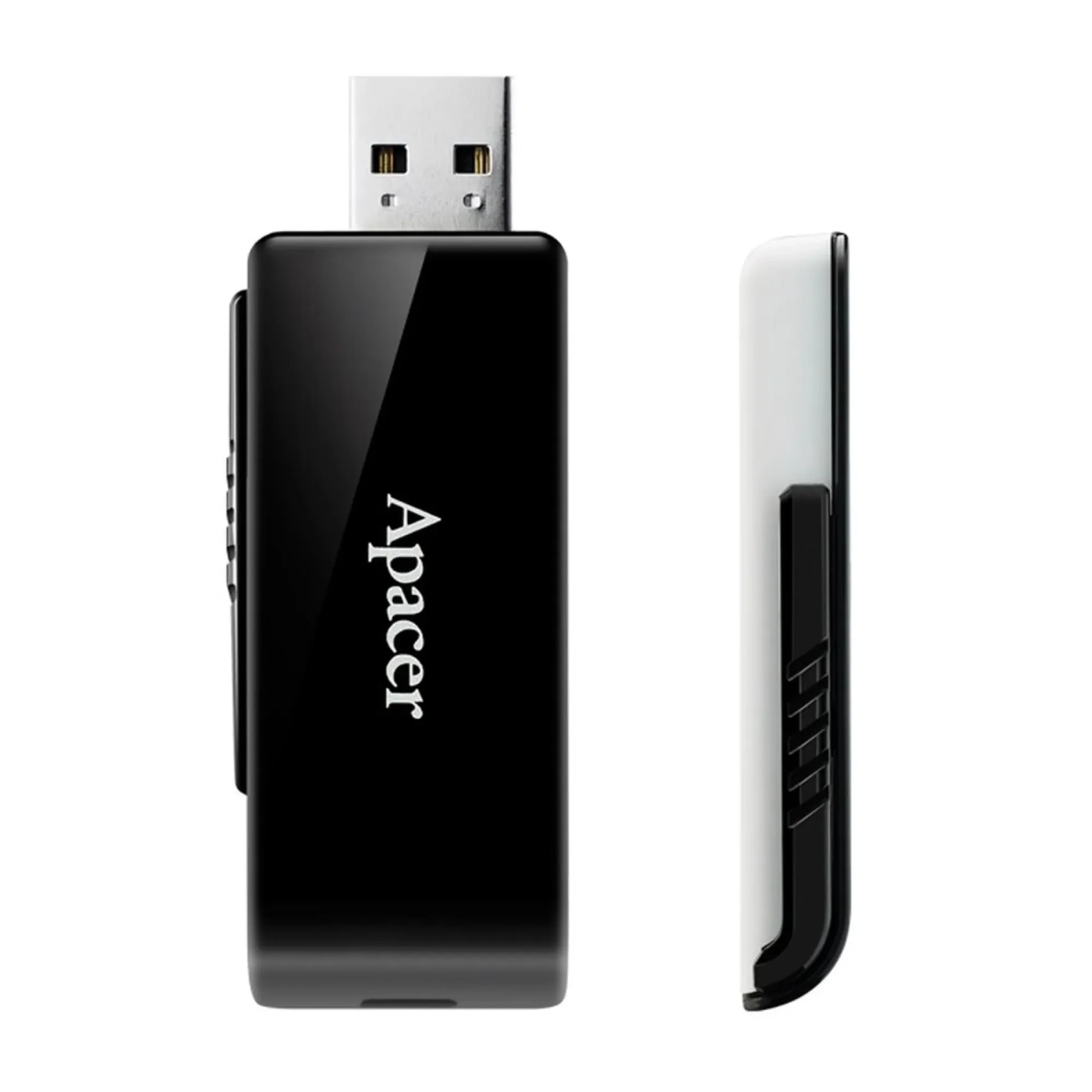 Купити Флеш накопичувач 64GB USB Apacer AH350 (AP64GAH350B-1) - фото 2