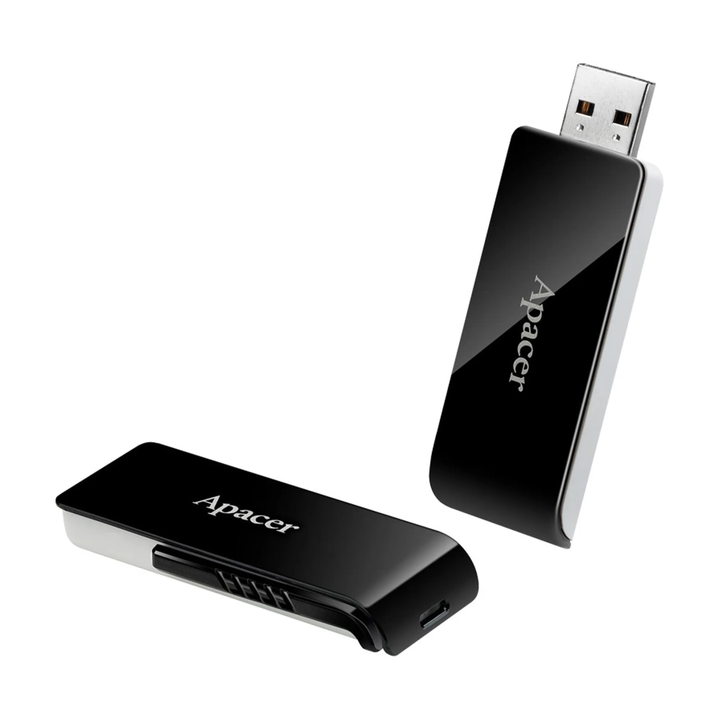 Купити Флеш накопичувач 64GB USB Apacer AH350 (AP64GAH350B-1) - фото 4