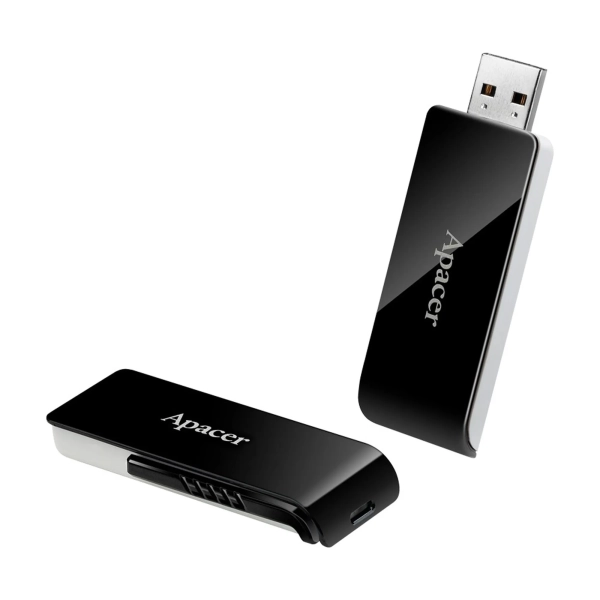 Купити Флеш накопичувач 64GB USB Apacer AH350 (AP64GAH350B-1) - фото 4