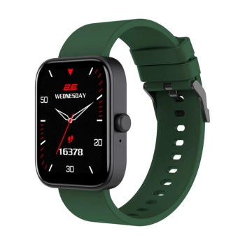 Купить Смарт-часы 2E Alpha SQ Music Edition 46mm Black-Green (2E-CWW40BKGN) - фото 1