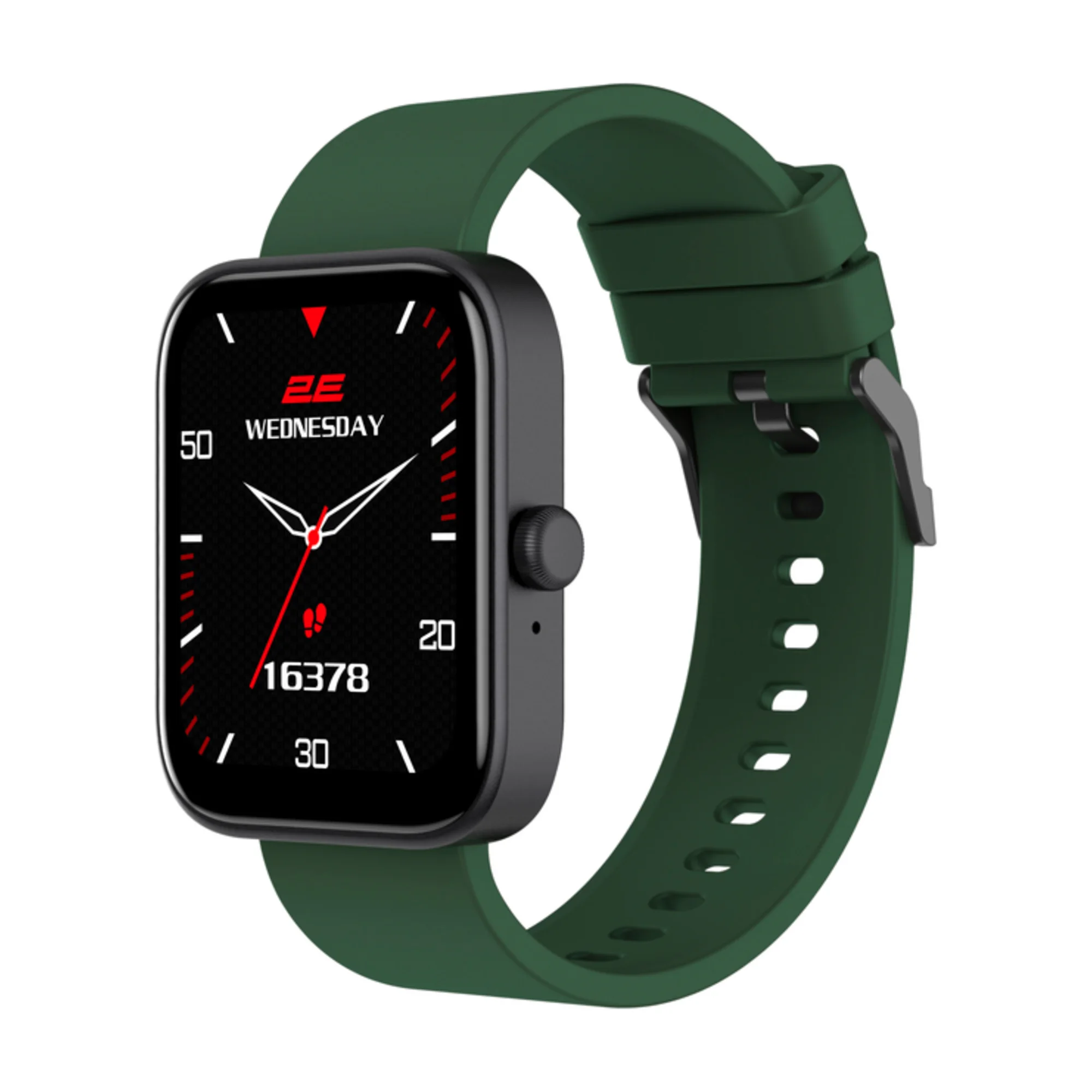 Купить Смарт-часы 2E Alpha SQ Music Edition 46mm Black-Green (2E-CWW40BKGN) - фото 1
