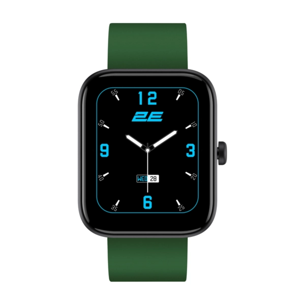 Купить Смарт-часы 2E Alpha SQ Music Edition 46mm Black-Green (2E-CWW40BKGN) - фото 2