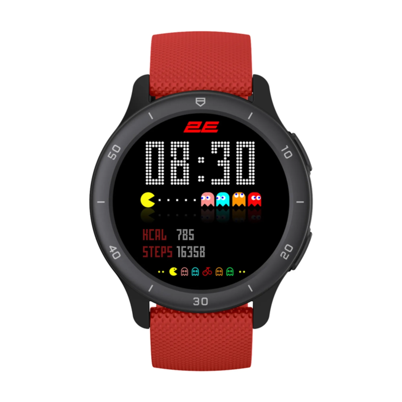 Купити Смарт-годинник 2E Motion GT2 47mm Black-Red (2E-CWW21BKRD) - фото 2