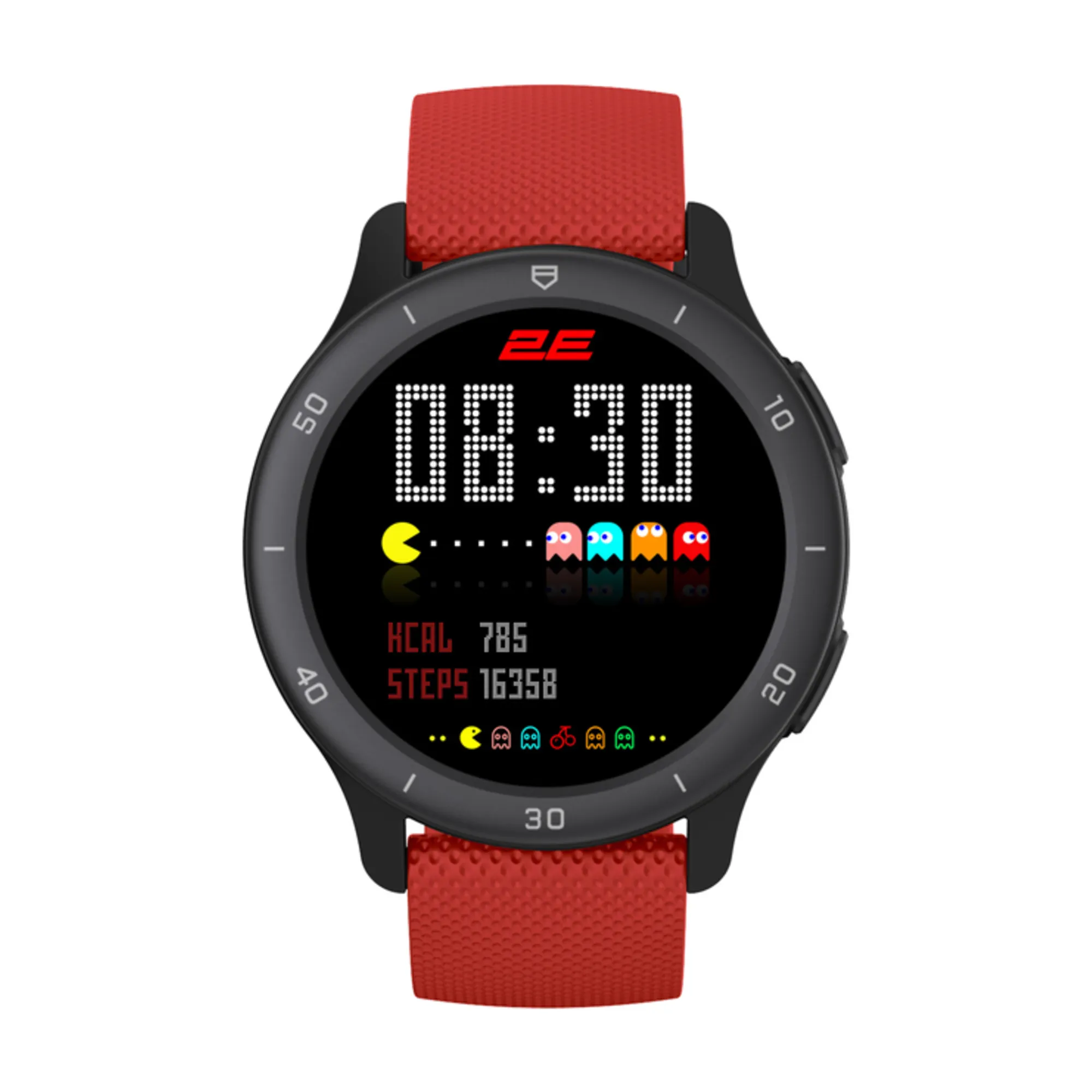 Купити Смарт-годинник 2E Motion GT2 47mm Black-Red (2E-CWW21BKRD) - фото 2