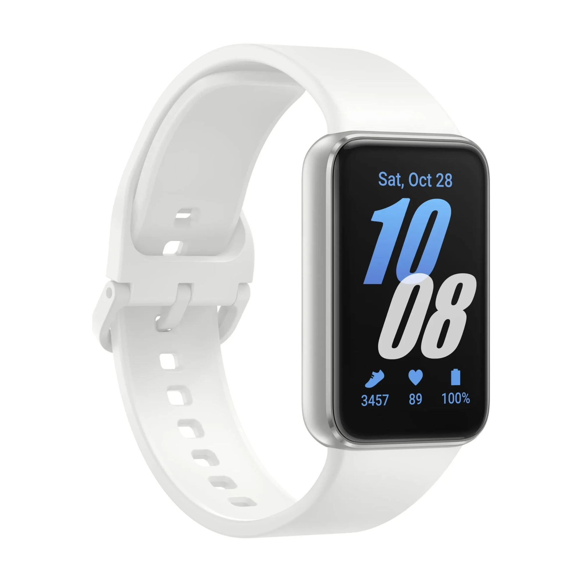 Купить Фитнес-браслет Samsung Galaxy Fit 3 40мм Silver (SM-R390NZSASEK) - фото 3