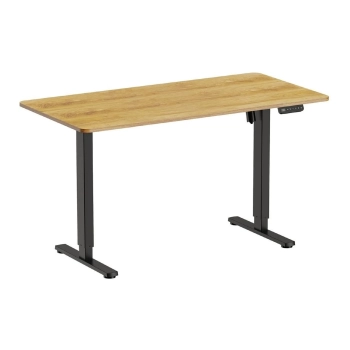 Купить Компьютерный стол Officepro ODE1470LW Light Wood/Black - фото 1