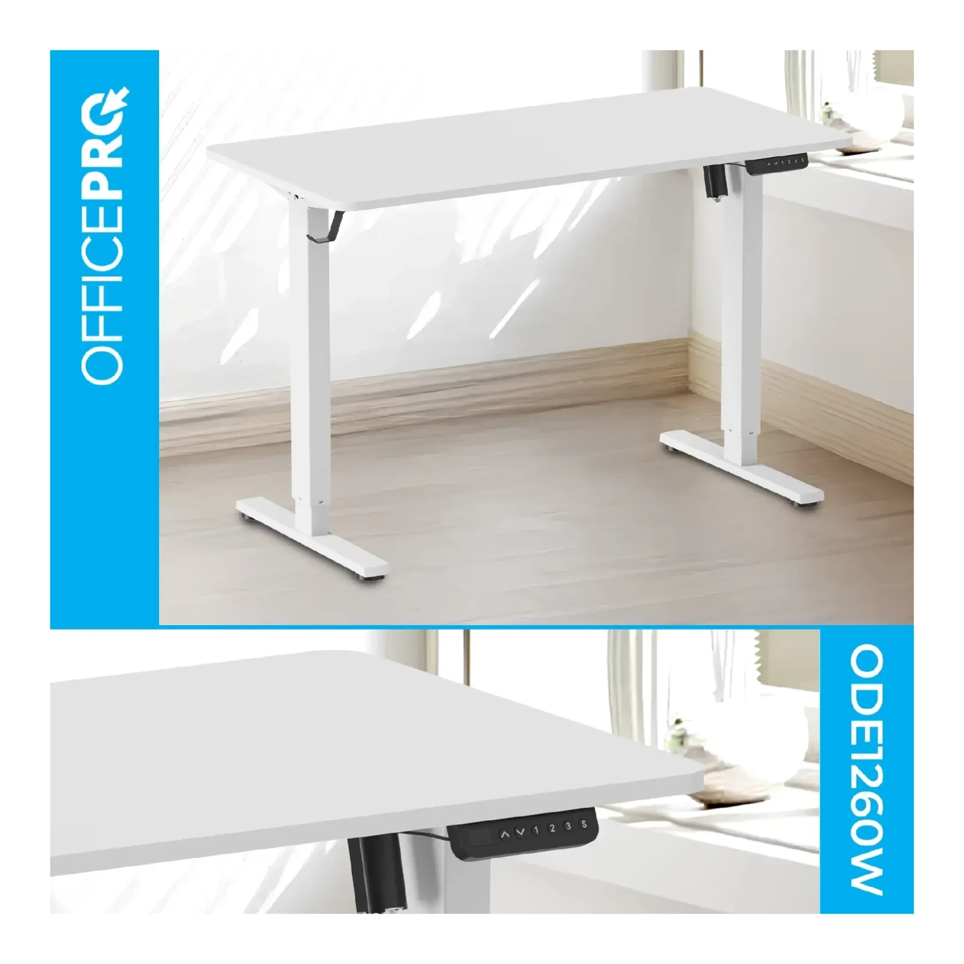 Купити Комп'ютерний стіл Officepro ODE1260W White - фото 3