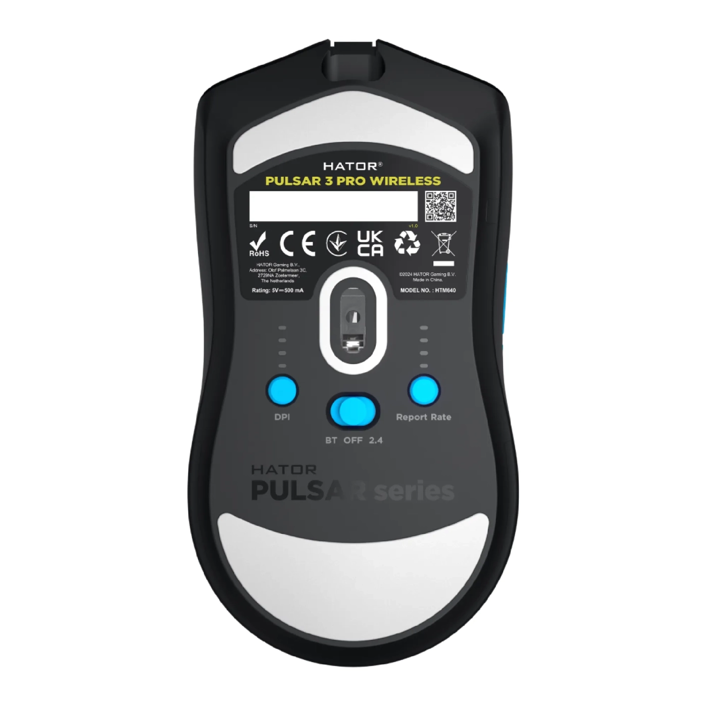 Купити Мишка HATOR Pulsar 3 PRO wireless (HTM640) black - фото 5