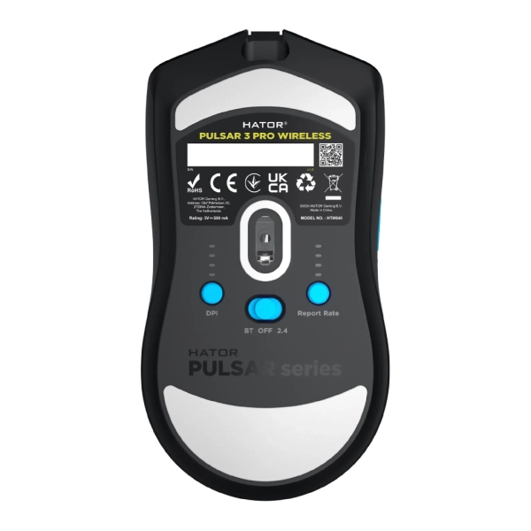 Купити Мишка HATOR Pulsar 3 PRO wireless (HTM640) black - фото 5