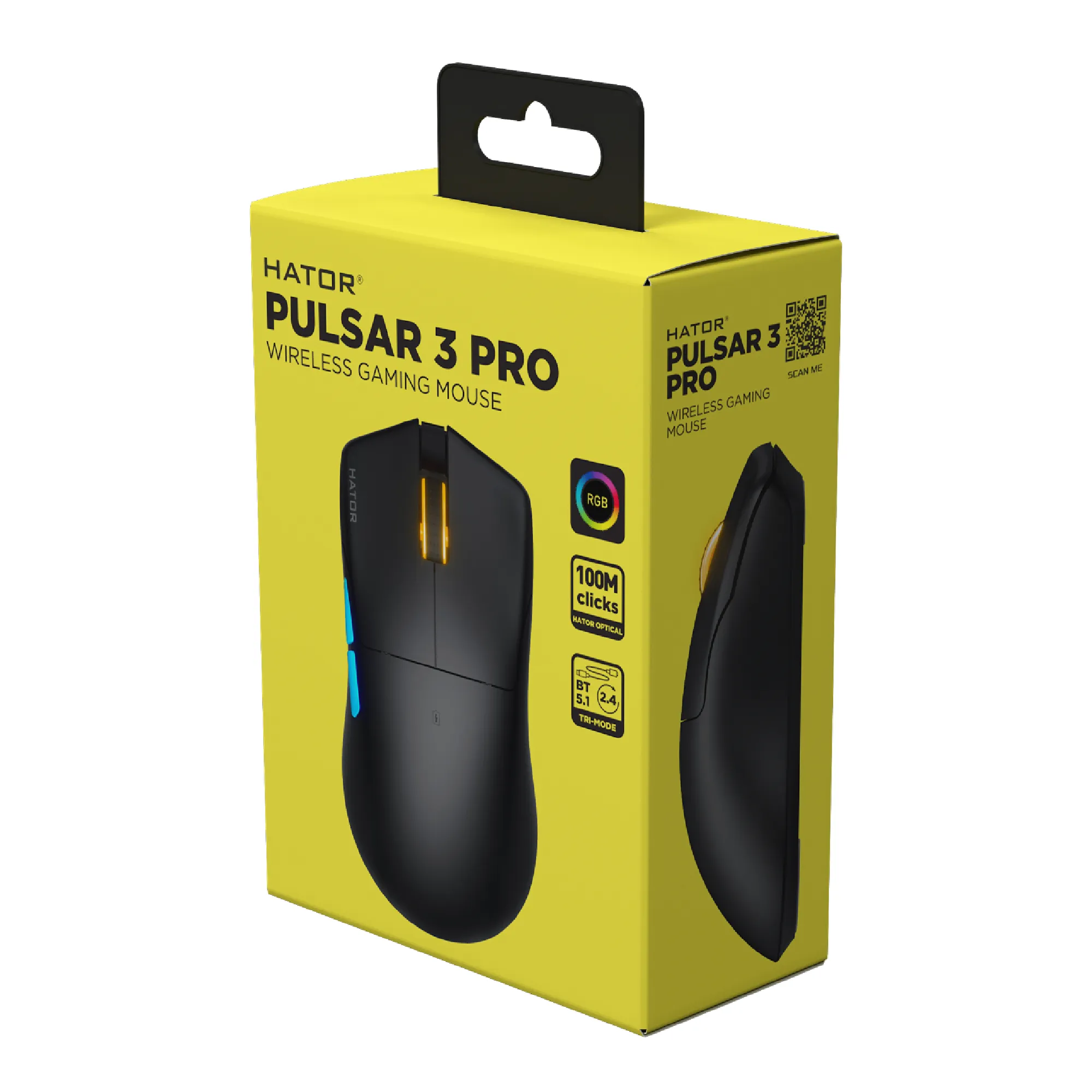 Купити Мишка HATOR Pulsar 3 PRO wireless (HTM640) black - фото 6