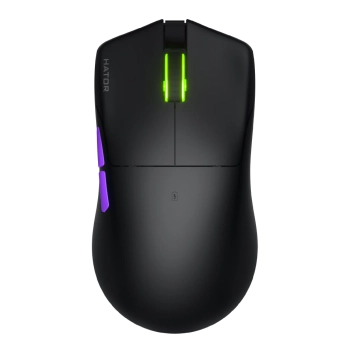 Купить Мышка HATOR Pulsar 3 Ultra 4K wireless (HTM680) Black - фото 1