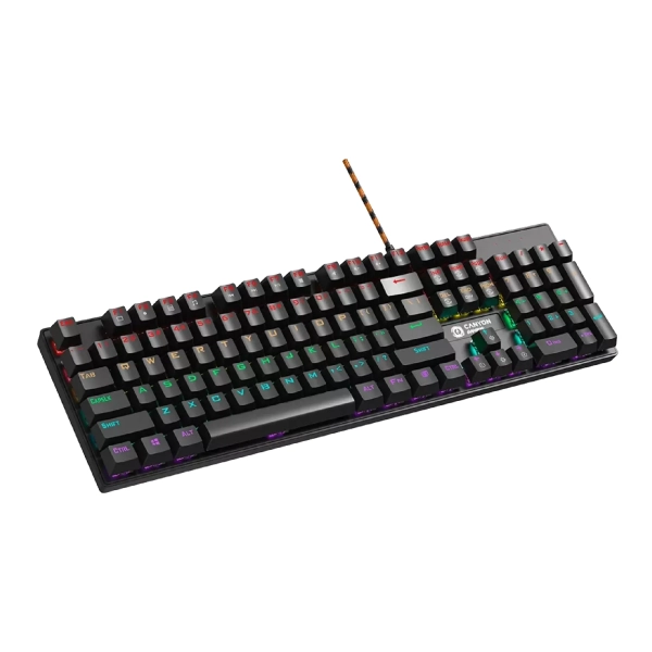 Купить Клавиатура Canyon Deimos GK-4 Rainbow LED USB UA Black (CND-SKB4-US) - фото 2
