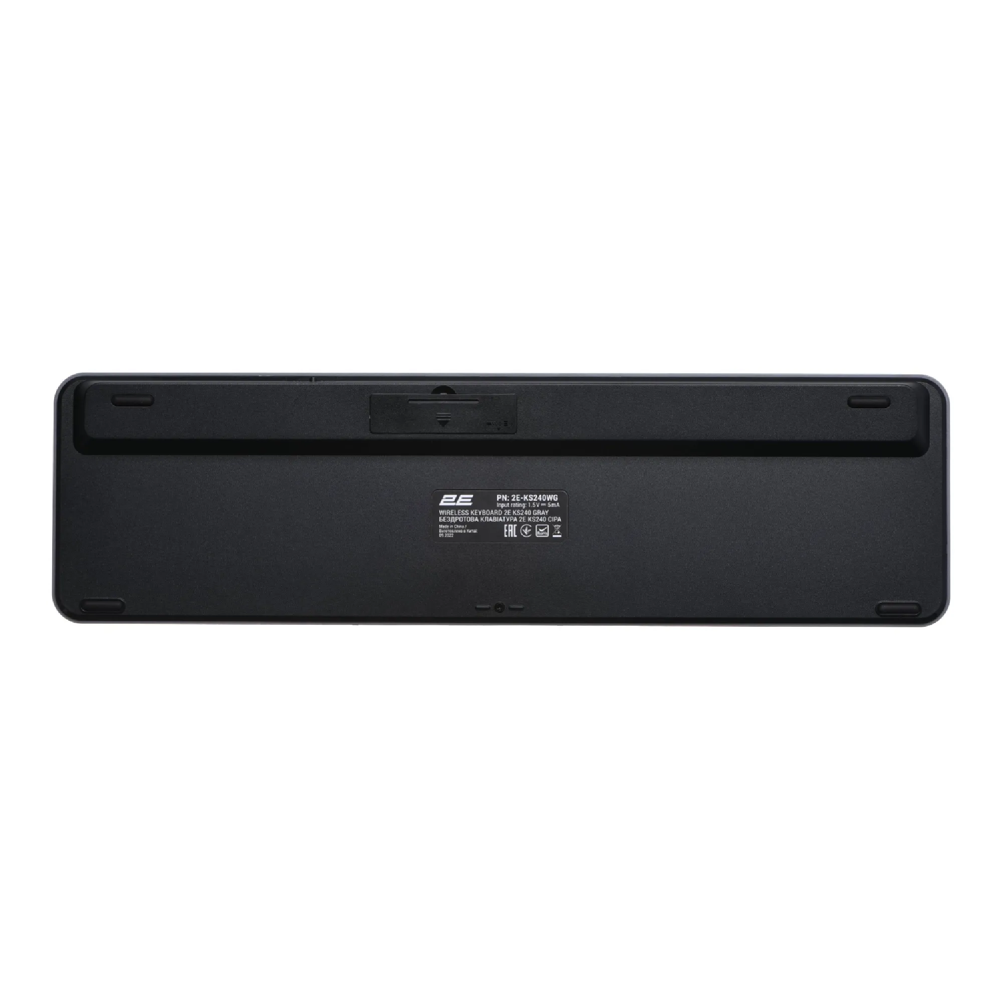 Купити Клавіатура 2E KS240 Wireless USB/Bluetooth UA Grey (2E-KS240WG_UA) - фото 5