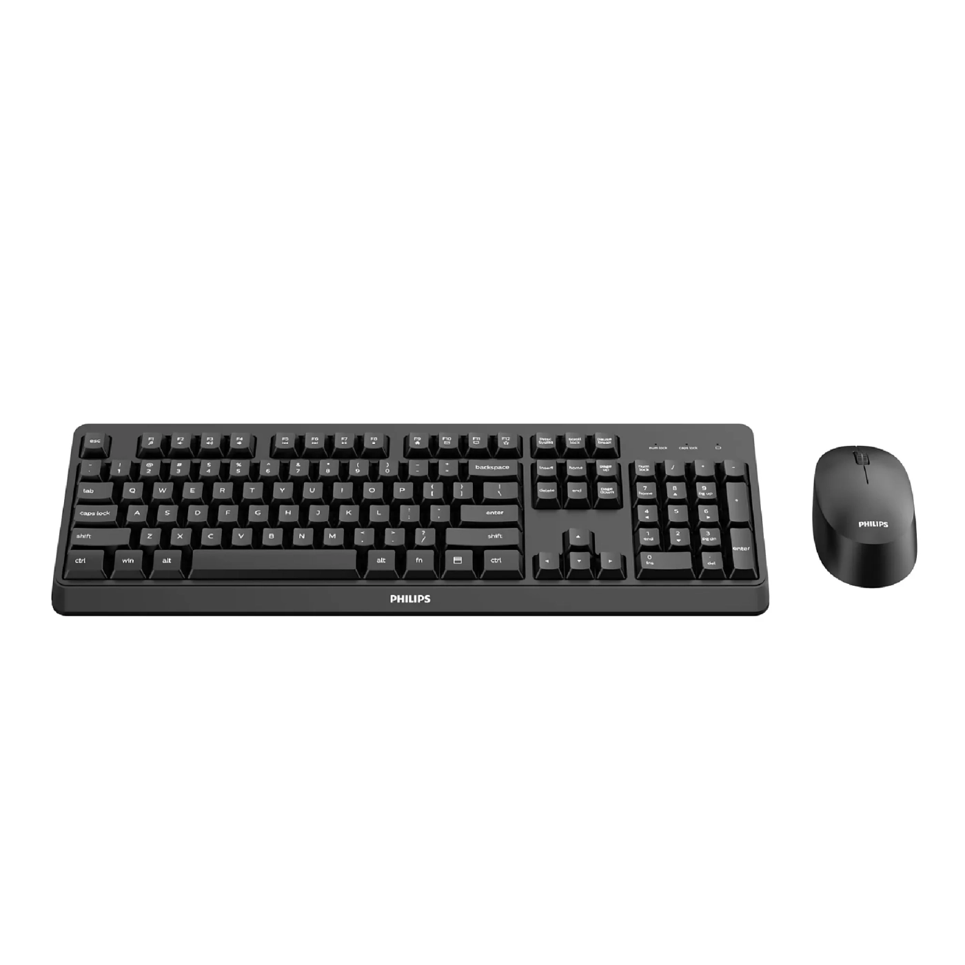 Купить Комплект клавиатура и мышка Philips 6307 Wireless UA Black (SPT6307BL/00) - фото 2