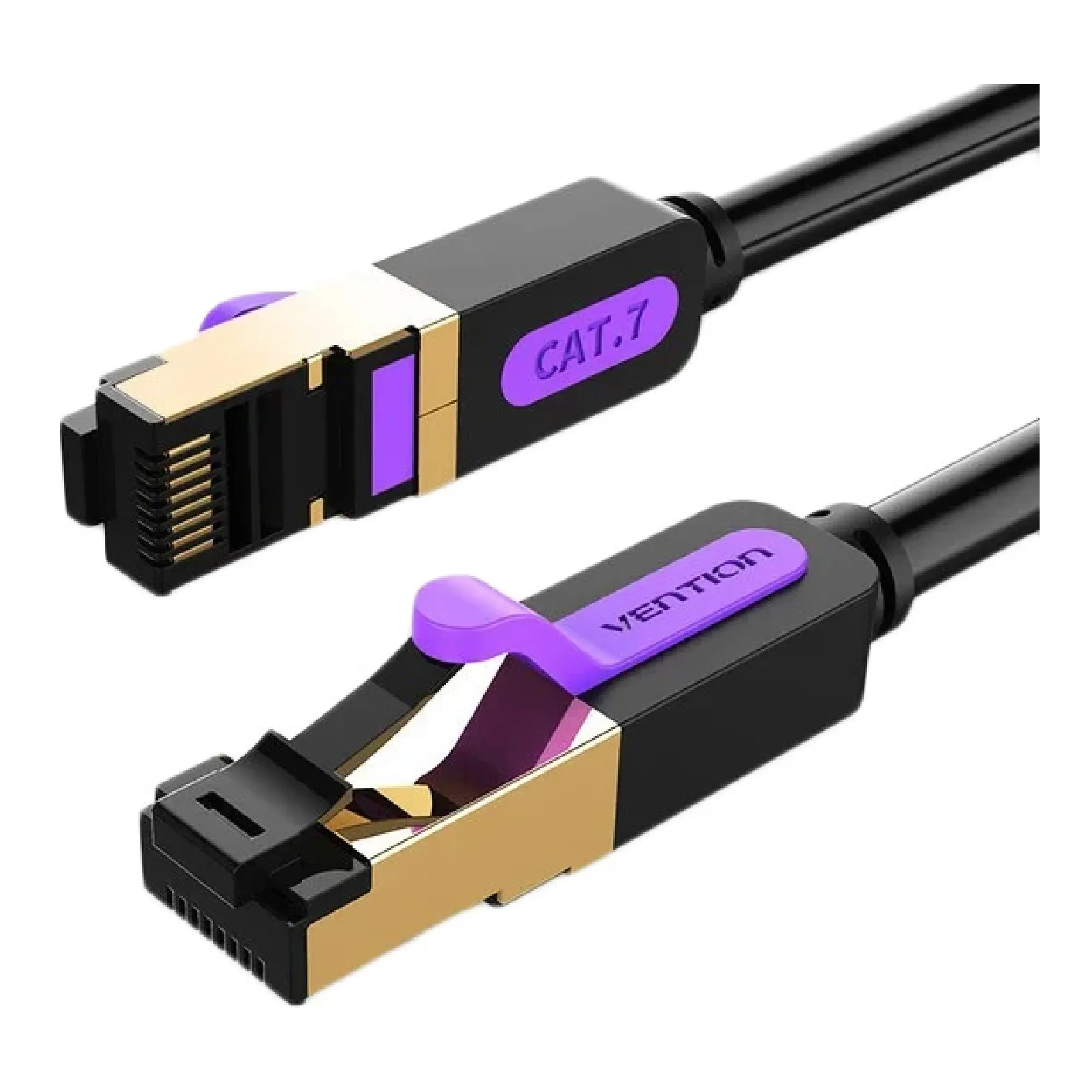 Купить Патч-корд Vention CAT7 SSTP Ethernet 2 м Black (ICDBH) - фото 1