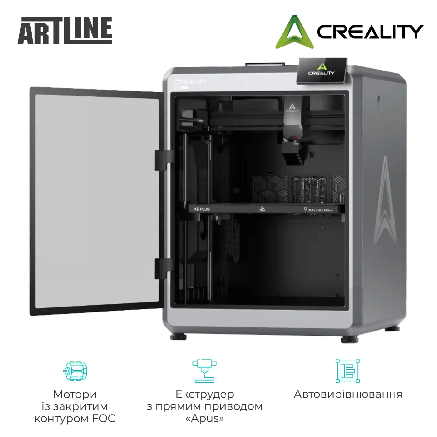 Купити 3D-принтер Creality K2 Plus - фото 3