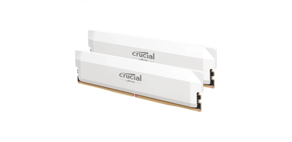 Купить Модуль памяти Crucial Pro White DDR5-6400 32GB (2x16GB) (CP2K16G64C38U5W) - фото 2