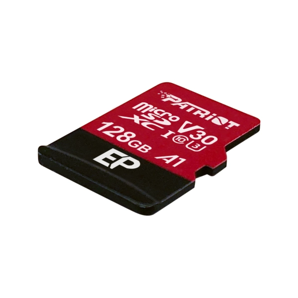 Купити Карта пам'яті Patriot microSDXC 128GB C10 UHS-I U3 EP A1 + SD адаптер (PEF128GEP31MCX) - фото 2