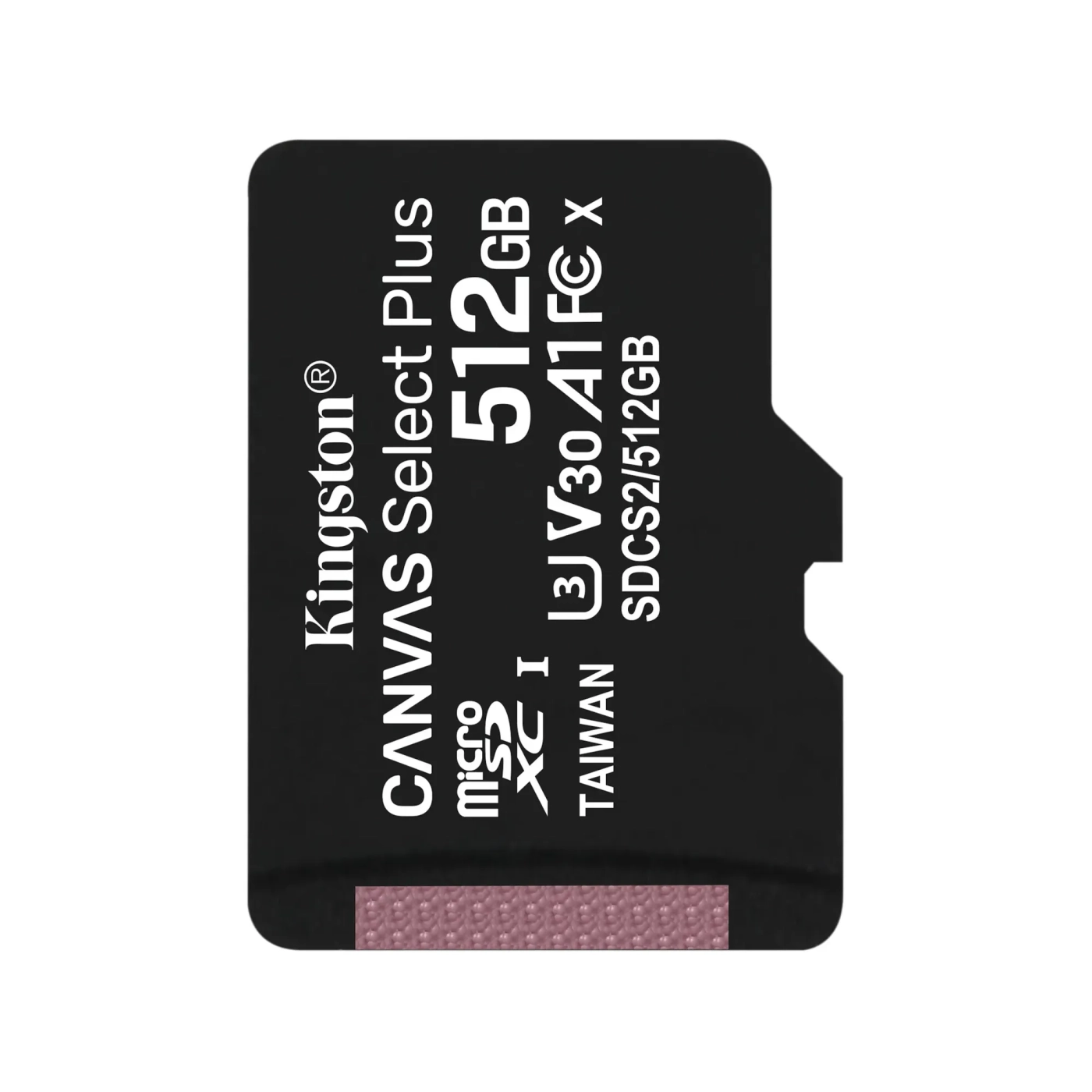 Купити Карта пам'яті Kingston microSDXC 512GB Canvas Select Plus A1 C10 UHS-I U3 V30 (SDCS2/512GBSP) - фото 1