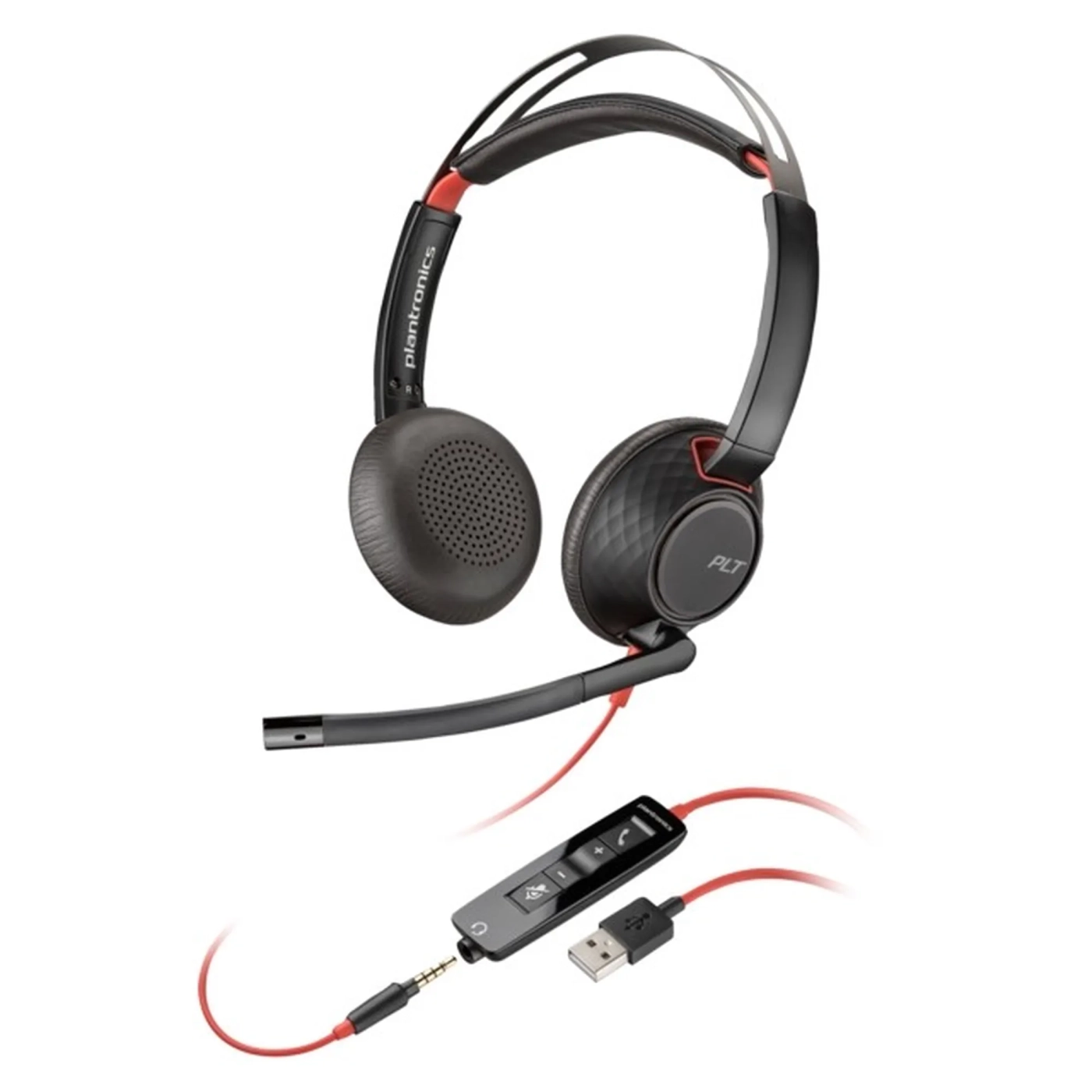 Купить Наушники Poly BlackWire 5220 Stereo USB-A (80R97AA) - фото 1