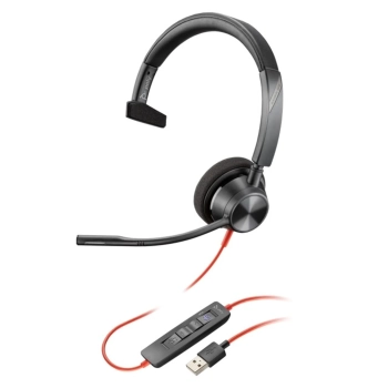 Купити Навушники Poly BlackWire C3310 Teams Mono USB-A (767F6AA) - фото 1