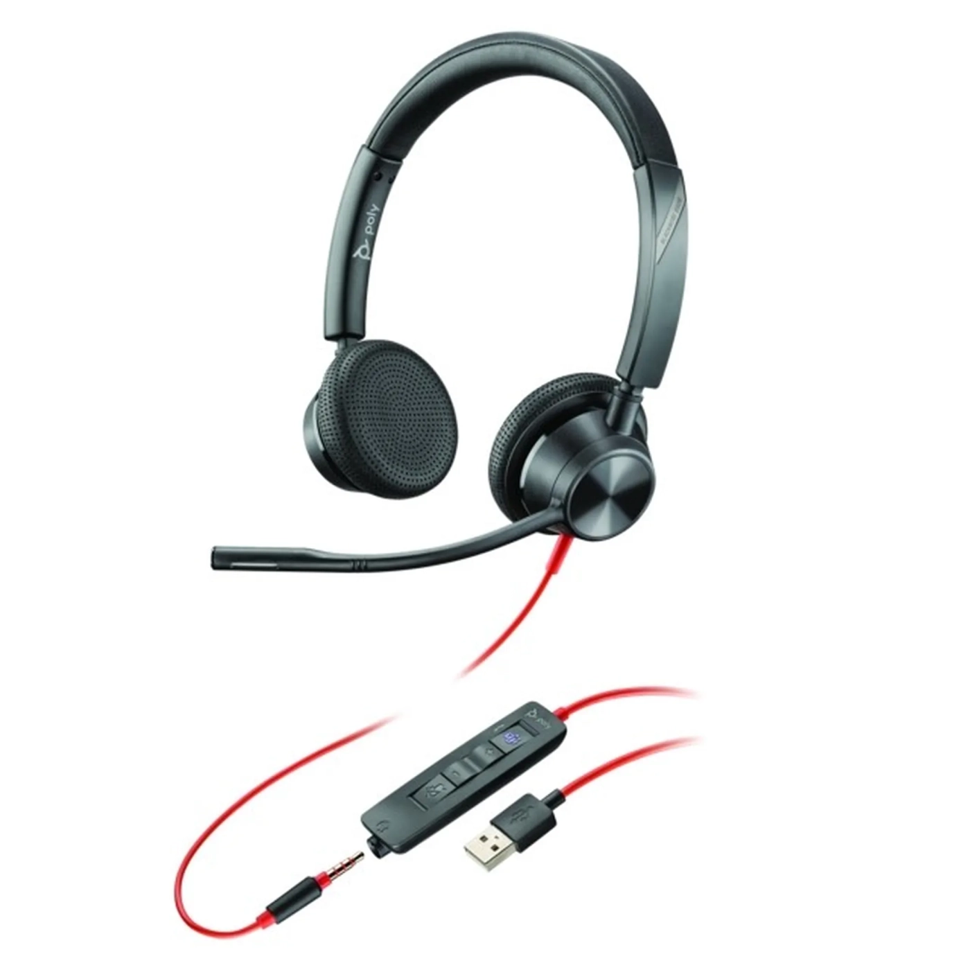 Купити Навушники Poly BlackWire C3325 Teams USB-A (76J21AA) - фото 1