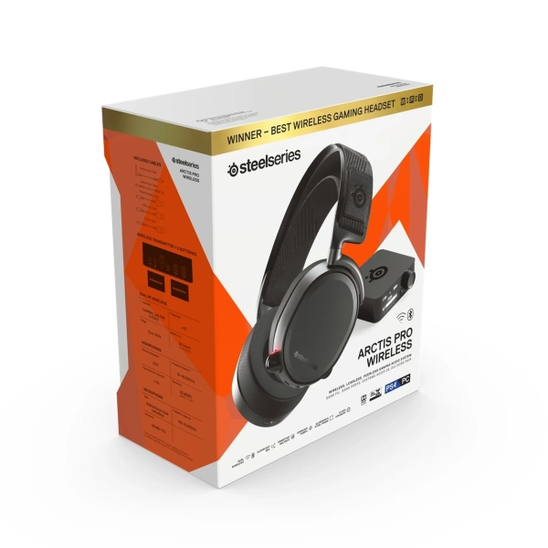 Купить Наушники SteelSeries Arctis Pro Wireless Black (61473) - фото 4